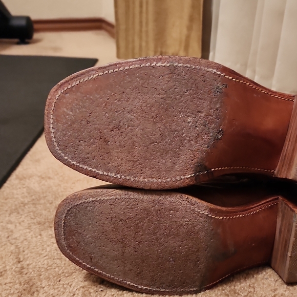 Frye Campus Chunky Boots made in USA - Picture 12 of 16